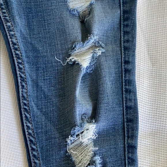Hollister super skinny jeans distressed size 1 - Picture 8 of 12